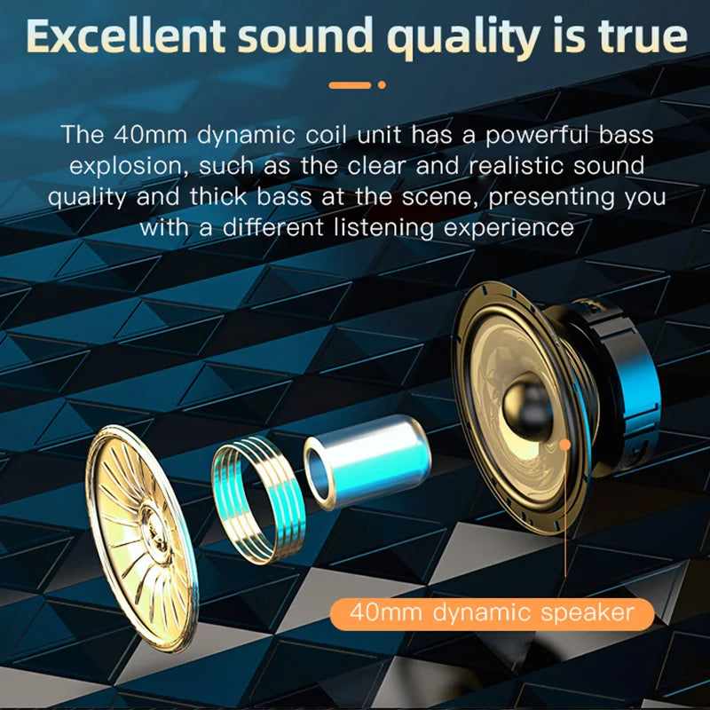 Wireless Bluetooth Headset 5.0 – Foldable, Versatile, Built for Everyday Use - AG Production