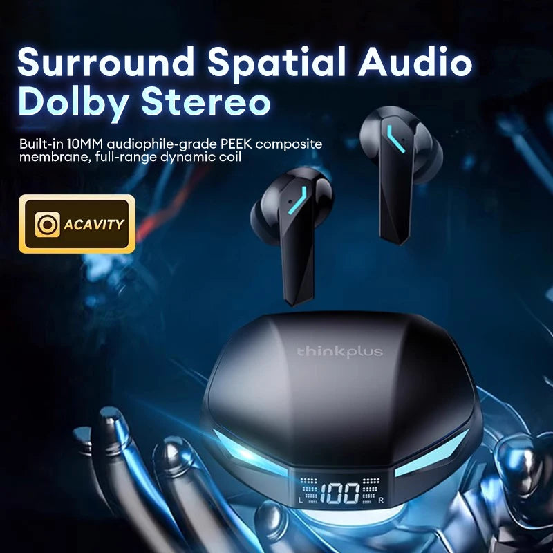 Lenovo GM2 Pro Max Wireless Bluetooth Earphones – Power, Precision & Pure Sound - AG Production