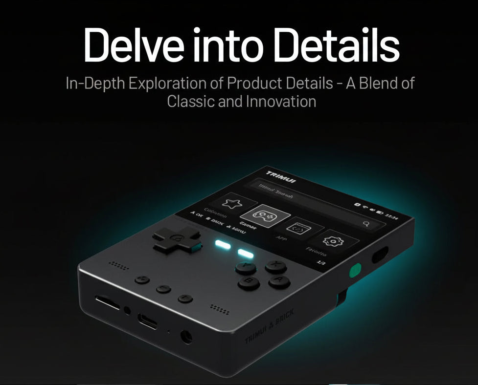 AG RetroForge™ 3.2'' IPS Video Game Device - AG Production 