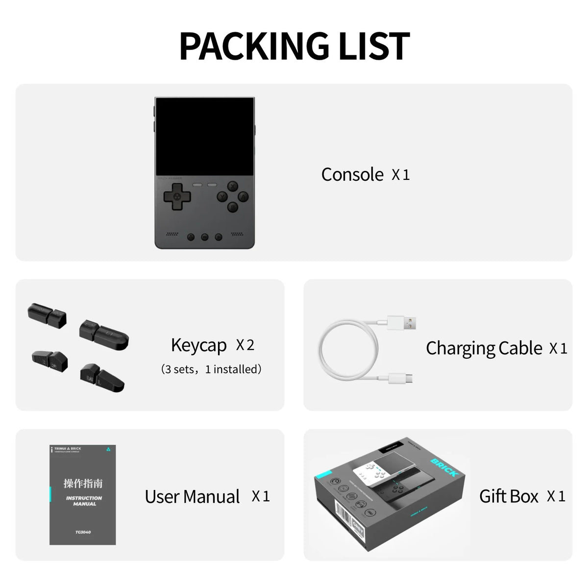 AG RetroForge™ 3.2'' IPS Video Game Device - AG Production 