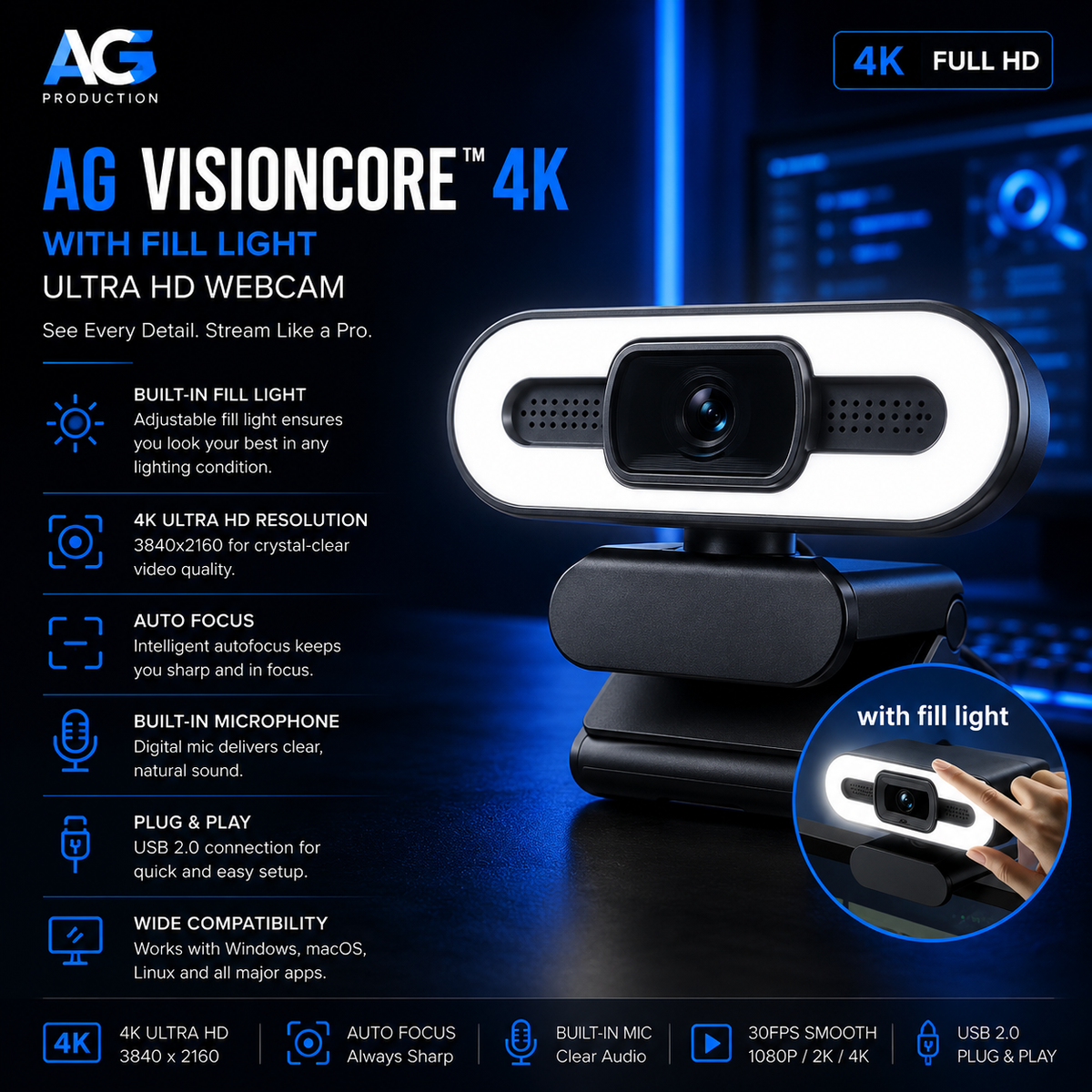 AG VisionCore™ 4K - AG Production 