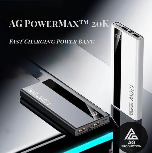 AG PowerMax™ 20K — Fast Charging Power Bank