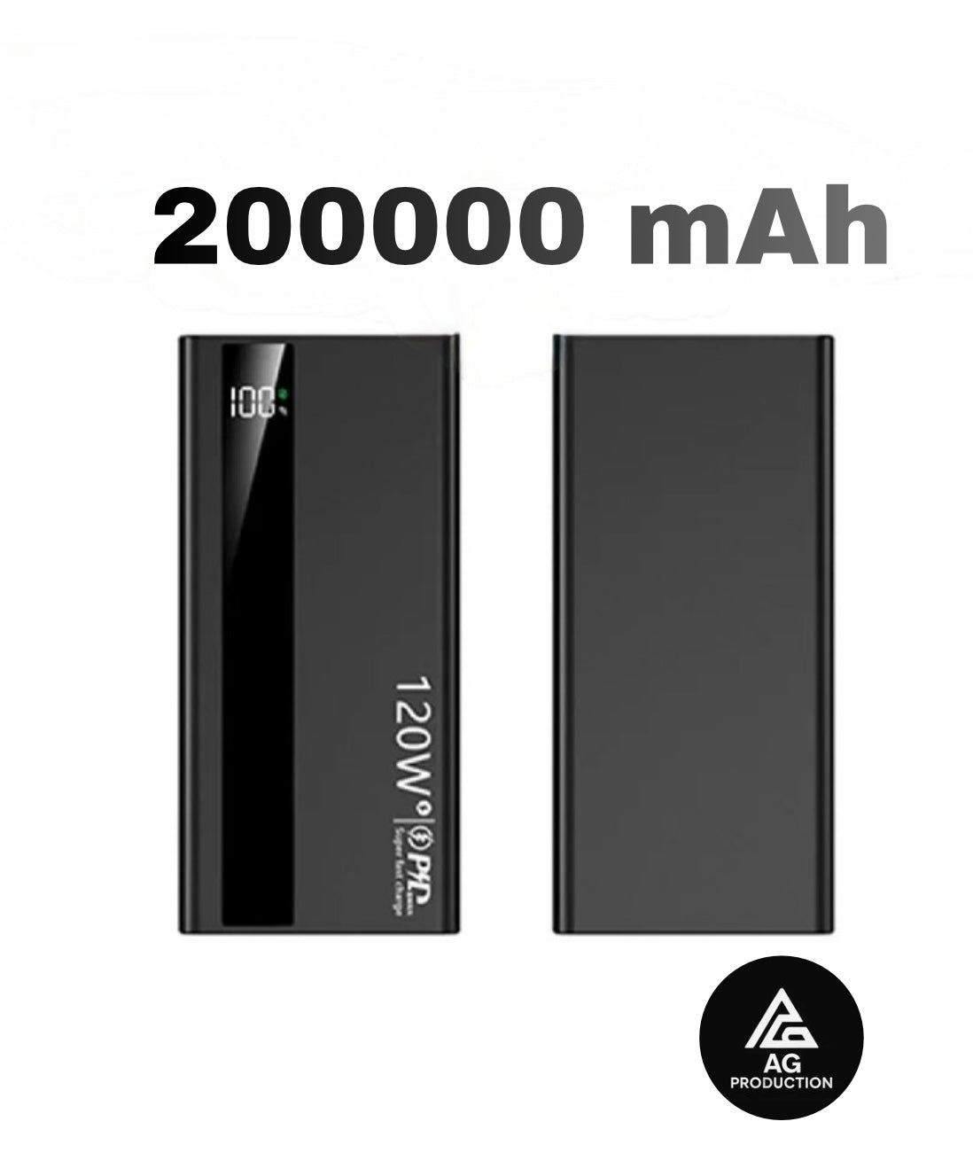 AG PowerMax™ 20K — Fast Charging Power Bank