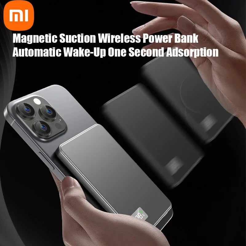 Xiaomi Magnetic Wireless Power Bank For iPhone Samsung & More - AG Production 