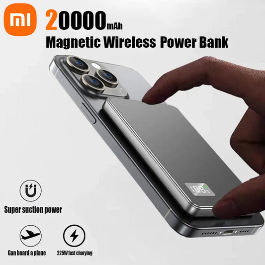 Xiaomi Magnetic Wireless Power Bank For iPhone Samsung & More - AG Production 