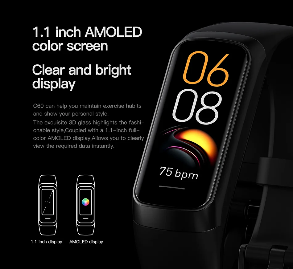 LIGE AMOLED Smart Watch – Your All-in-One Fitness & Lifestyle Companion