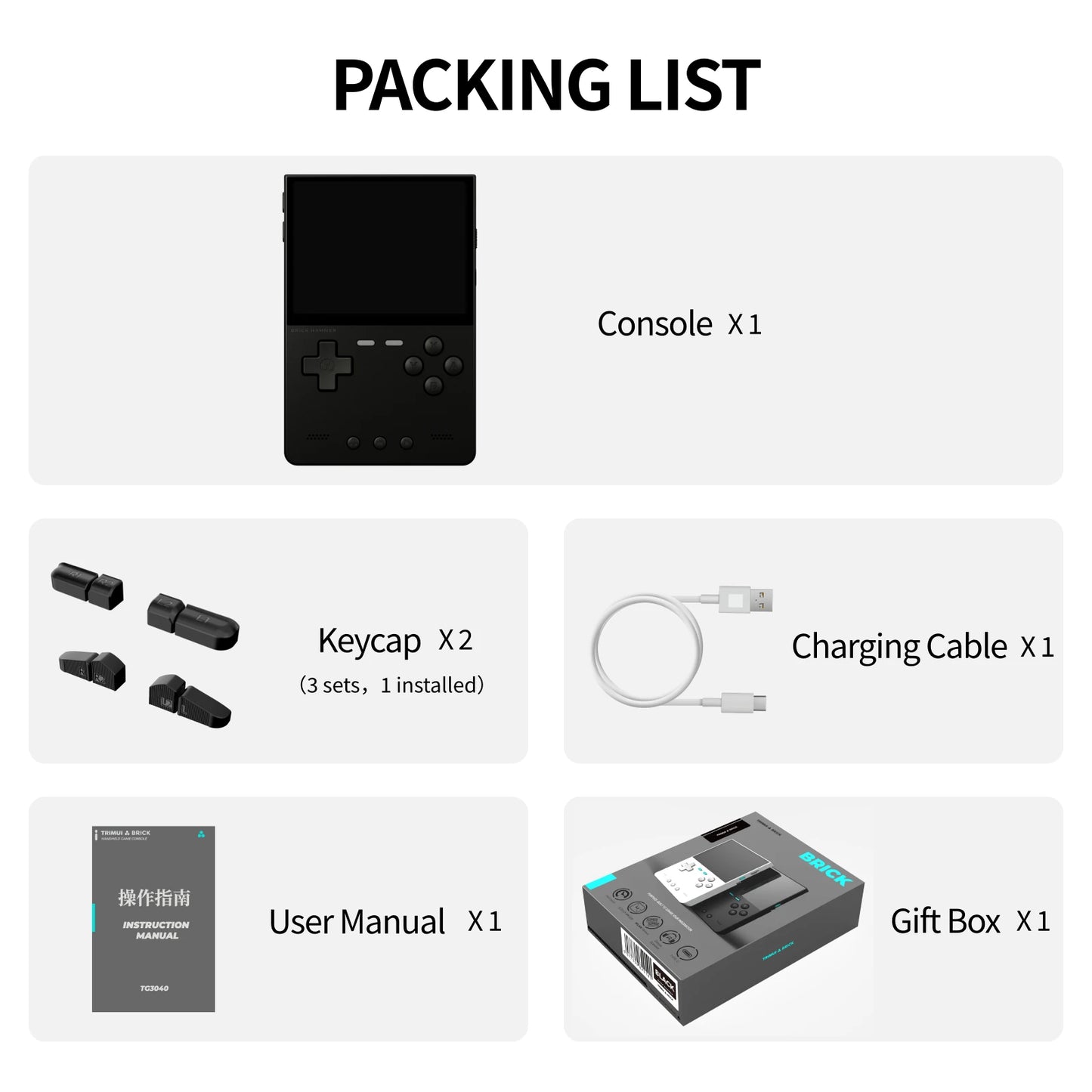 AG RetroForge™ 3.2'' IPS Video Game Device - AG Production 