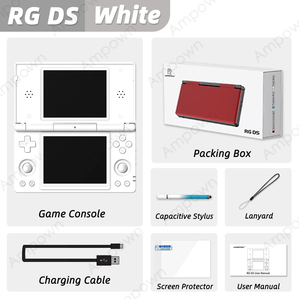 AG DualCore X™ – Dual-Screen Android Gaming Console - AG Production 