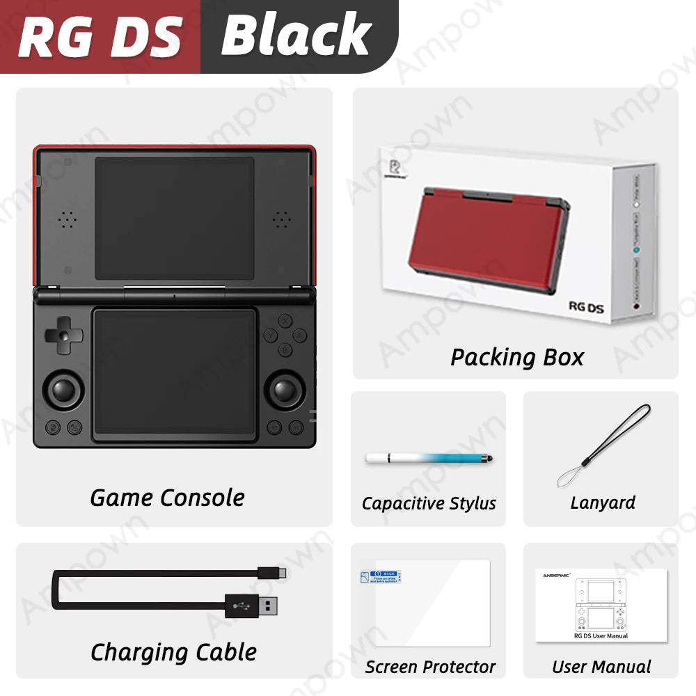 AG DualCore X™ – Dual-Screen Android Gaming Console - AG Production 