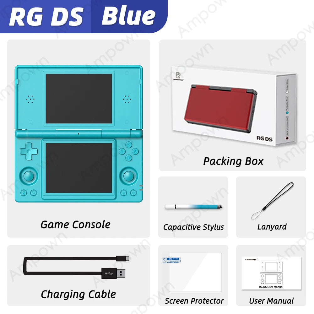AG DualCore X™ – Dual-Screen Android Gaming Console - AG Production 