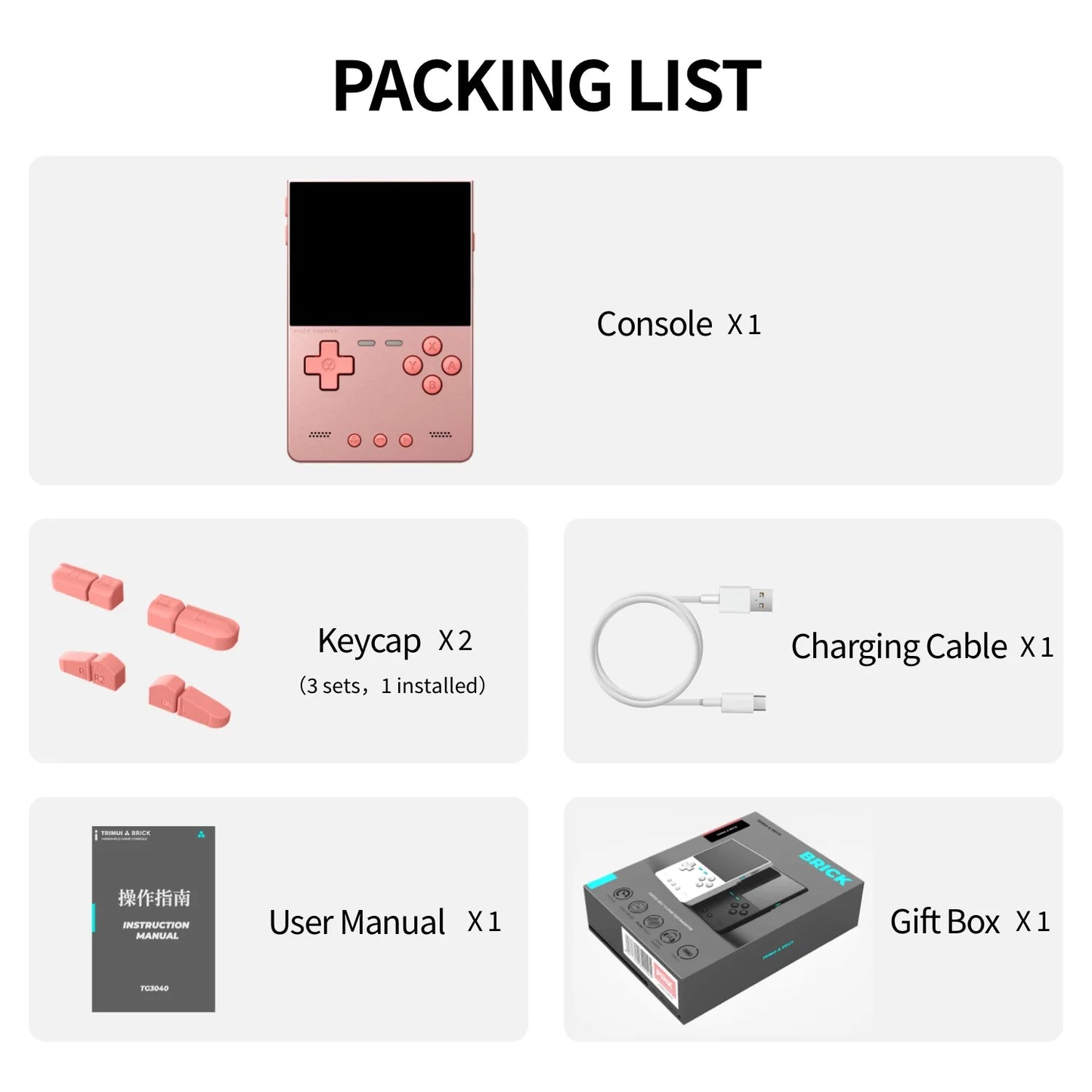 AG RetroForge™ 3.2'' IPS Video Game Device - AG Production 